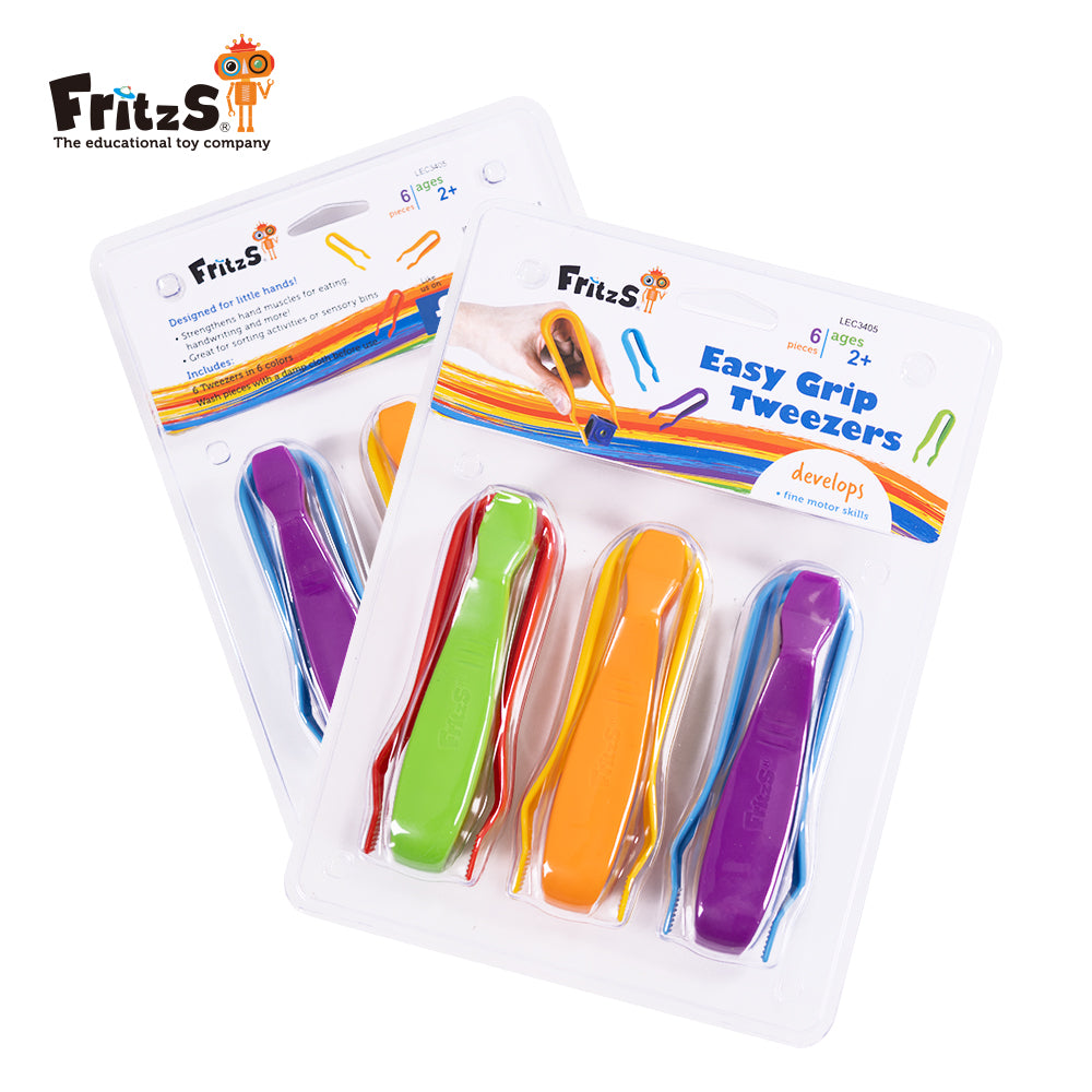 Easy Grip Tweezers | 前二指初段練習夾| |早教小手肌教具 – FritzS Learning