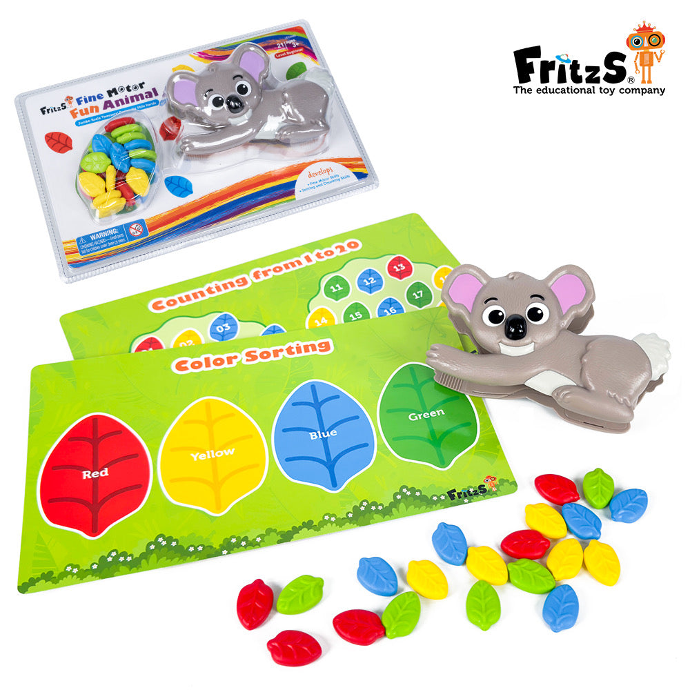 FritzS Fine Motor Fun Animal Koala Fine Motor Tool